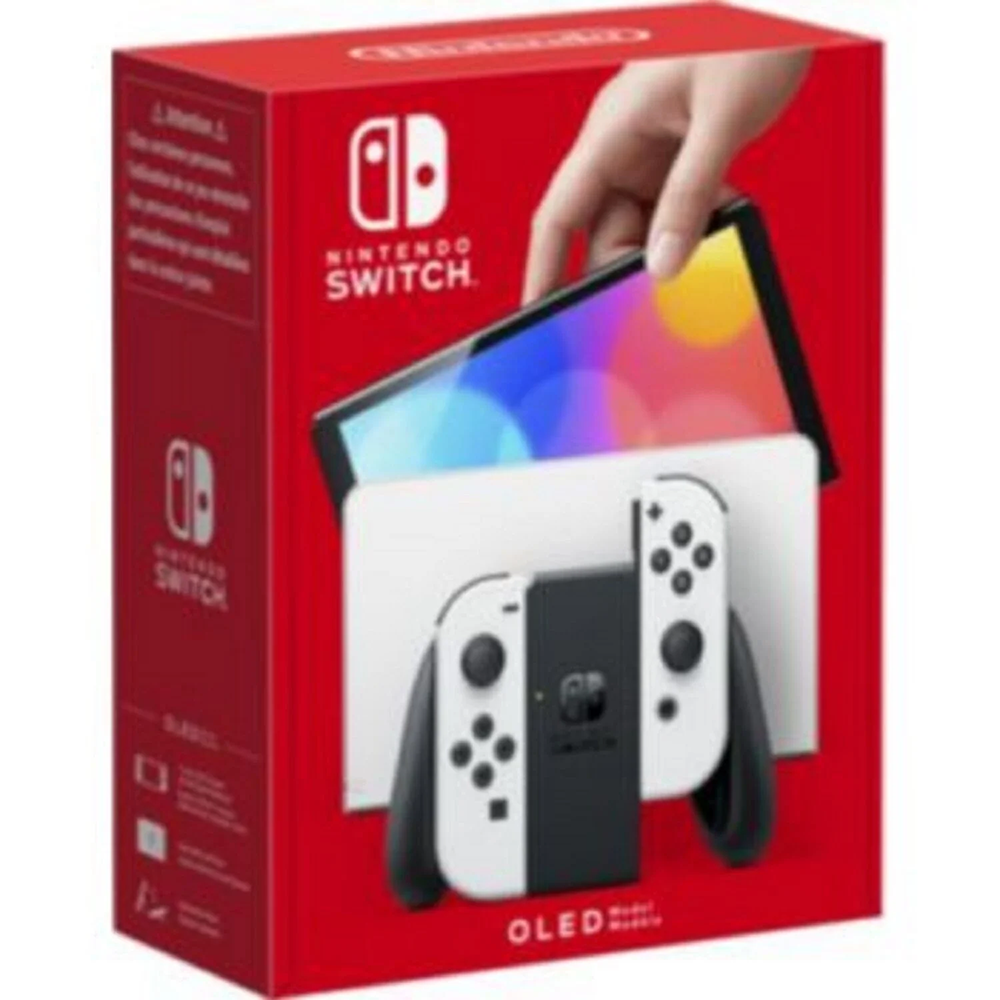Console Nintendo Switch – Modèle OLED Blanc