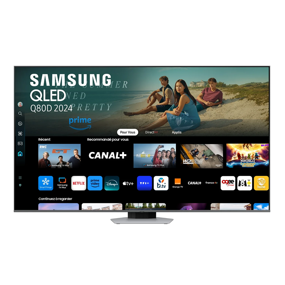 TV QLED 4K 55″ Q80D Smart TV Tizen
